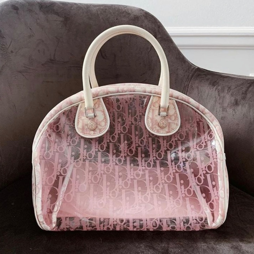 🩷 Christian Dior Vintage Pink Trotter Bag 🩷 - Picture 2 of 8